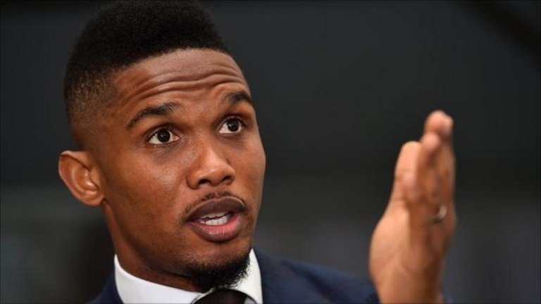 Samuel Eto'o played for Barcelona for five years