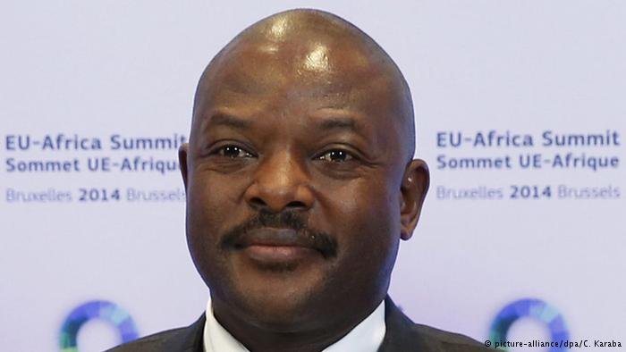 President of Burundi, Pierre Nkurunziza