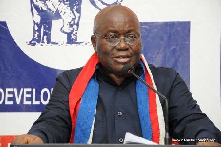 Nana Akufo-Addo is the presidential candidate of the New Patriotic Party (NPP)