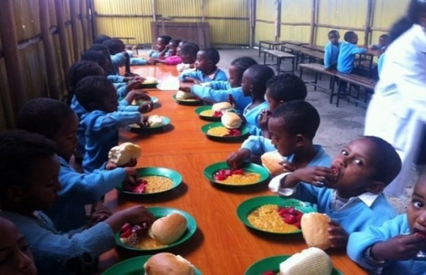 The school feeding programme is to encourage attendance