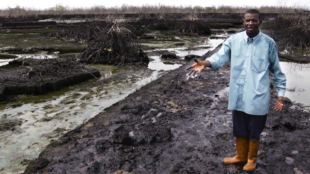 Oil spill in the Niger Delta region has ravaged the area