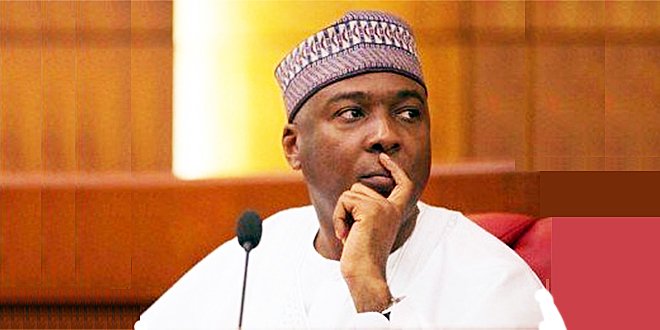 Former Senate President Bukola Saraki was in and out of court