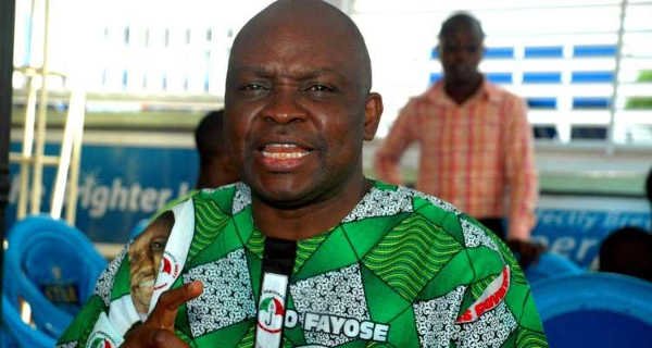 Ayodele Fayose, former Ekiti state governor