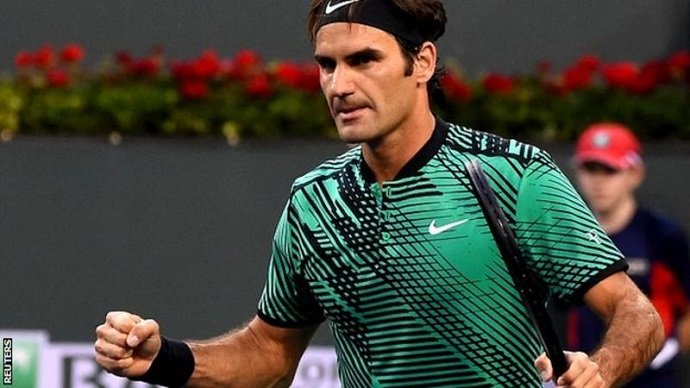 Federer: books quarter final date with Berdych