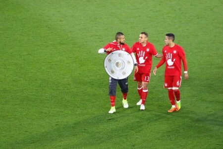 The last Bundesliga match was played behind closed doors
