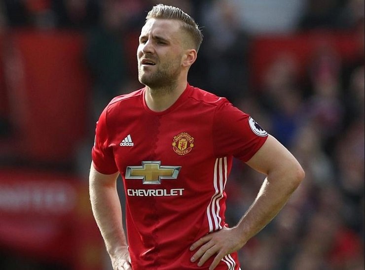 Luke Shaw has struggled with injuries this season