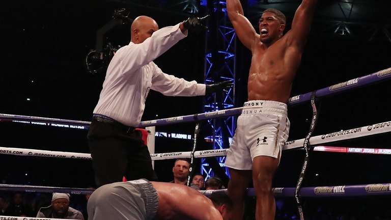 Joshua extended his unbeaten record