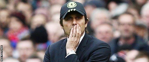 Antonio Conte's side have lost two of their past four games, while Spurs have won seven in succession