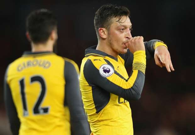 Mesut Ozil has been involved in four goals in his last four Premier League games (2 goals, 2 assists).