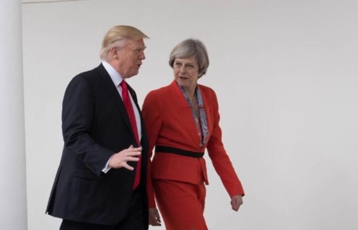 UK Prime Minister Theresa May and President Donald Trump have agreed to carry out strikes on Syria