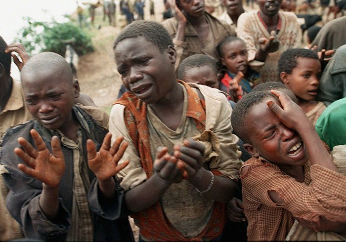 South Sudan children begging for survival