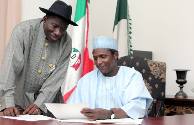 Goodluck Jonathan and Yar'adua