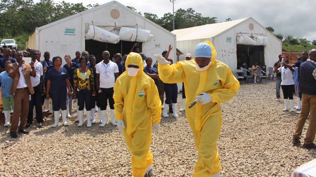 A Catholic priest in the town of Mbandaka has been infected with Ebola