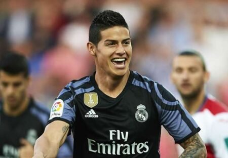 James Rodriguez has scored seven times in his past nine appearances for Real Madrid