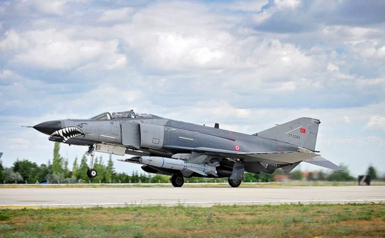 Turkey Air Force F-4E 2020 Terminator at the 3rd Air Force Base in Konya.