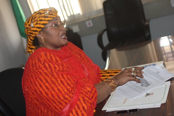 Aisha Alhassan popularly known as Mama Taraba has retrieved equipment she bought for APC secretariat in Jalingo