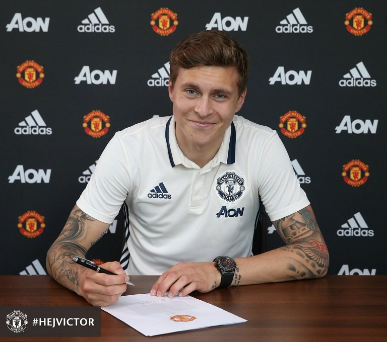 Victor Lindelof has joined Manchester United from Benfica for £31m