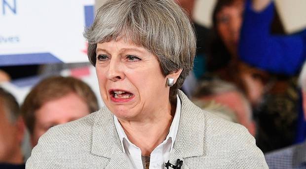 Embattled Prime Minister Theresa May