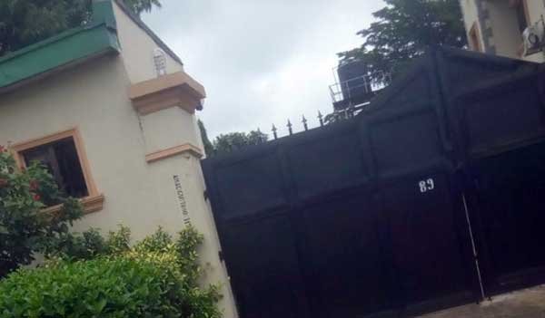 Ex-President Jonathan’s Abuja house that was burgled by police officers attached there
