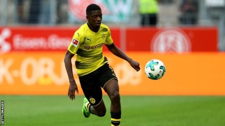 Dembele scored 10 goals and provided 21 assists in all competitions for Dortmund last season
