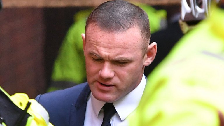 Wayne Rooney has been banned from driving for two years
