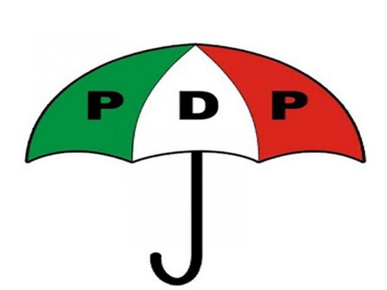 PDP logo Gusau Osun Election Ademola Adeleke