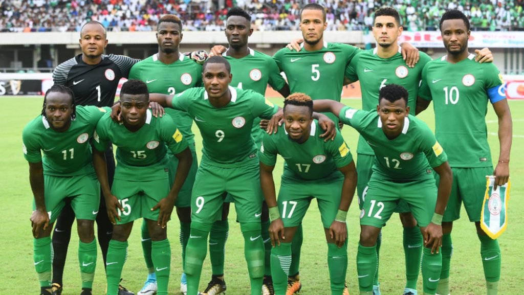 Nigeria play Egypt in a friendly match