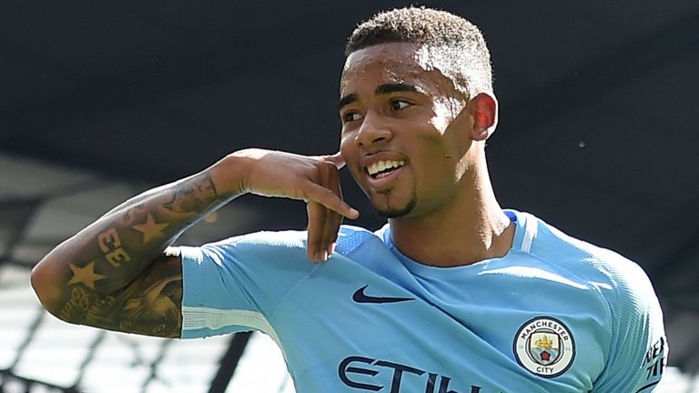 Manchester City striker Gabriel Jesus has signed a new contract with the Premier League champions Arsenal