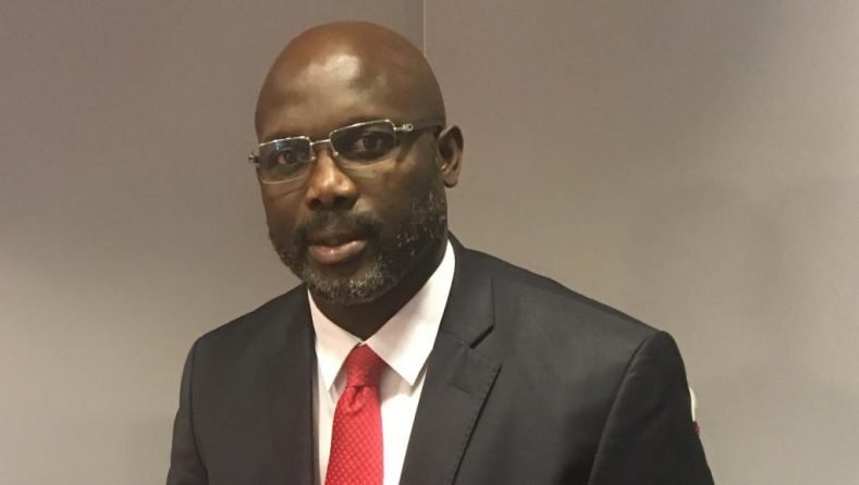 President Weah edges first round in Liberia vote