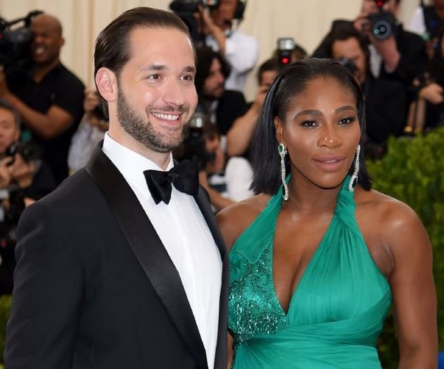 Serena Williams and her husband Alexis Ohanian