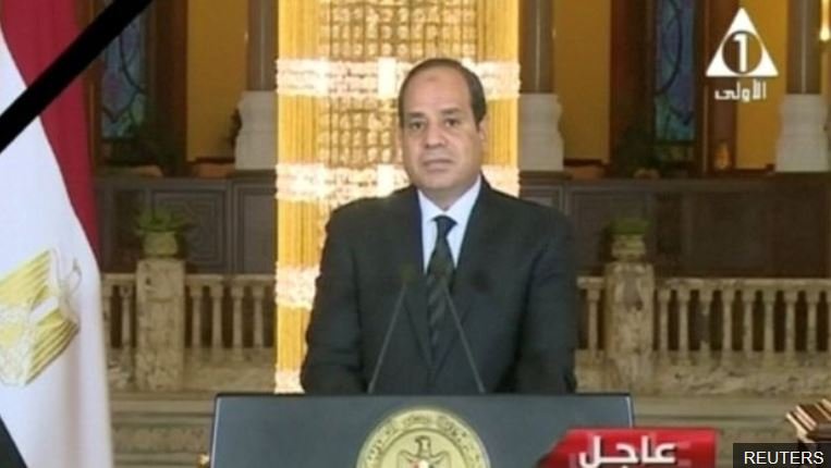 President Abdul Fattah al-Sisi has been sworn-in for a second term in office