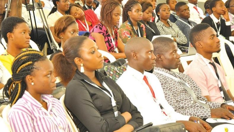 Nigerian Youths at an event