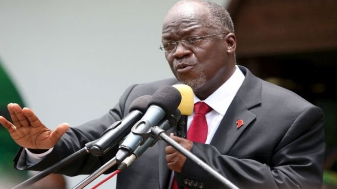 President Magufuli is nicknamed 'the Bulldozer