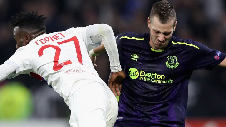 Everton midfielder Morgan Schneiderlin has joined Nice