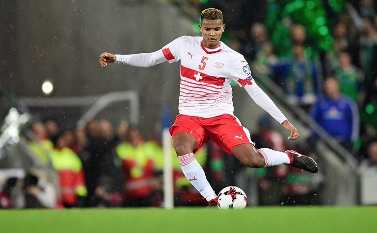 Manuel Akanji is born to a Nigerian father and Swiss mother