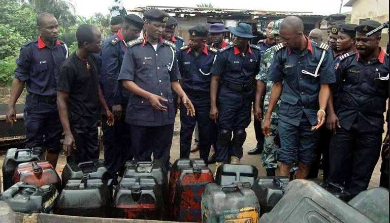 FILE: NSCDC arrests oil thieves