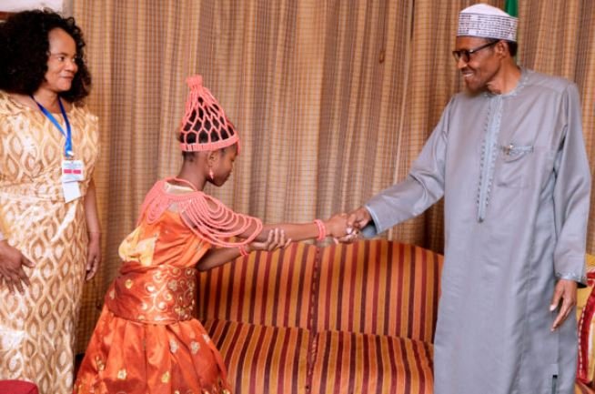 President Muhammadu Buhari has penned a chilling Children's Day message