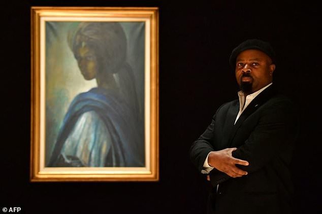 Ben Enwonmu's painting of Tutu has been compared to that Leonardo da Vinci portraits of Mona Lisa