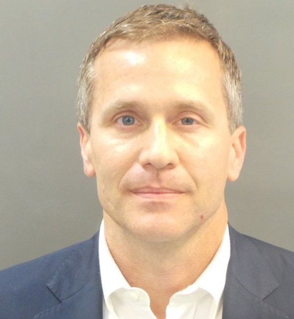 Missouri Governor Eric Greitens was docked by the police in February