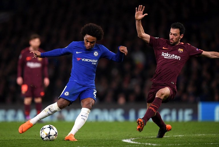 Willian turned down two opportunities to join Barcelona