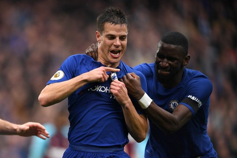 Cesar Azpilicueta and Antonio Rudiger are yet to sign a new deal at Chelsea as Barcelona lurk