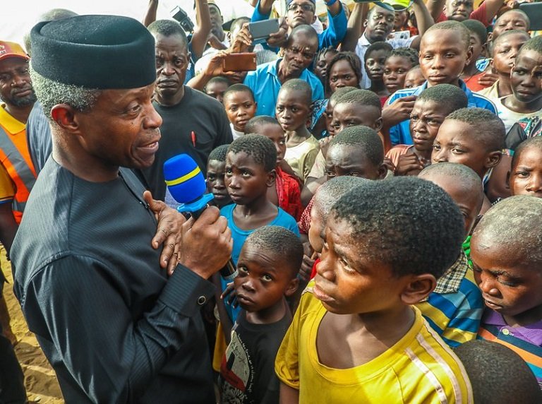 Vice President Yemi Osinbajo says President Buhari's government is about the common man