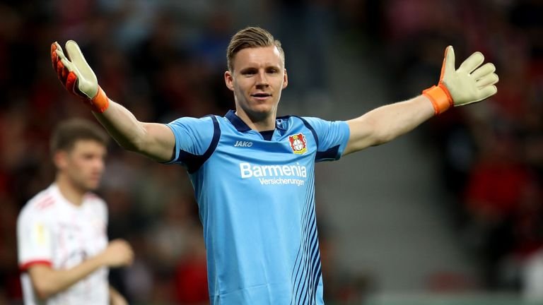 Arsenal are in advanced talks with Bayer Leverkusen for goalkeeper Bernd Leno