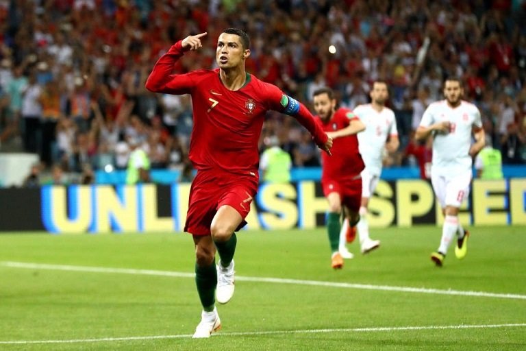 Cristiano Ronaldo scored a hat-trick as Portugal beat Switzerland in the Nations League