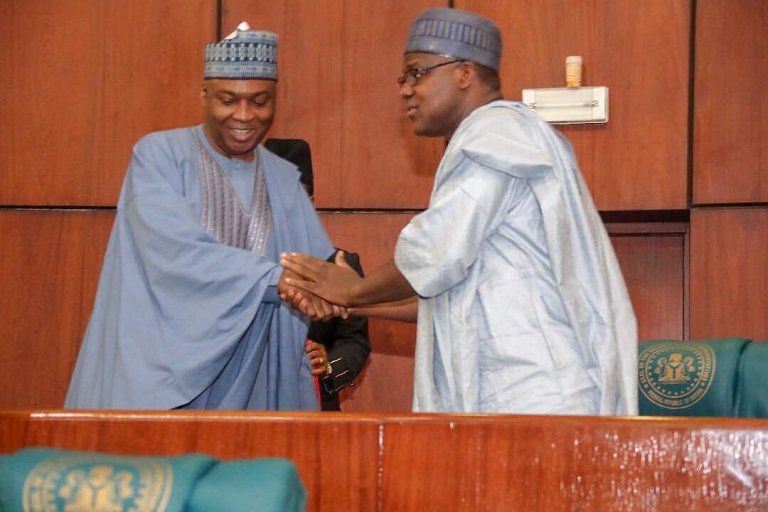 Senate President Bukola Saraki and Rt. Honourable Yakubu Dogara