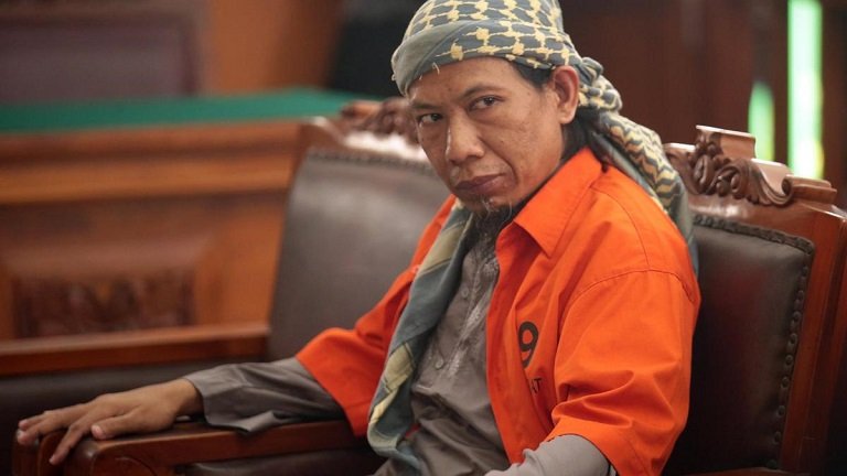 Indonesian cleric Aman Abdurrahman, also known as Oman Rohman has been sentenced to life for masterminding a terror attack