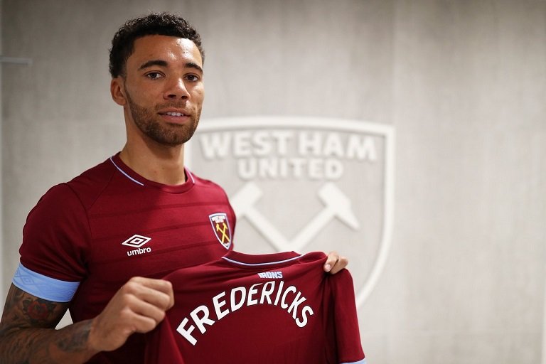 Ryan Fredericks is Manuel Pellegrini's first signing as West Ham manager