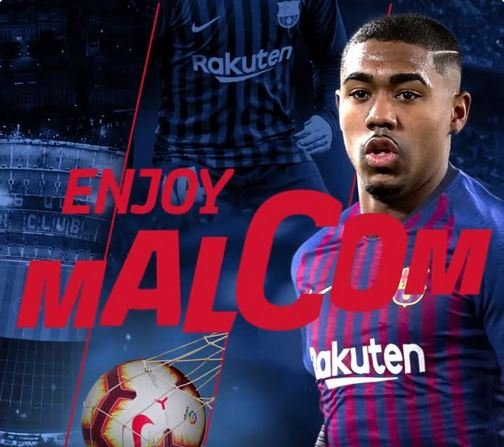 Barcelona sign Malcom from Bordeaux on a five year deal