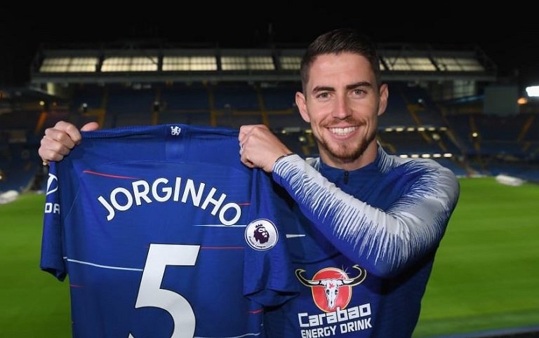 Jorginho has signed a five year deal at Chelsea