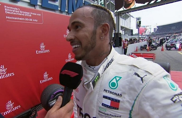 Lewis Hamilton has explained his Stevenage comments at BBC Sports Personality of the Year (Spoty) awards